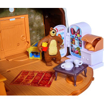 Simba - Masha And The Bear Masha Play Set "Winter Bear'S House"