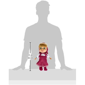 Simba - Masha Soft Bodied Doll, 40Cm