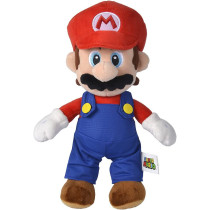Simba 109231010 - Super Mario Pluschfigur, 30Cm, Kuschelweich, Nintendo, Charakter Aus Weltberuhmten Computerspiel, Ab Den Ersten Lebensmonaten Geeignet