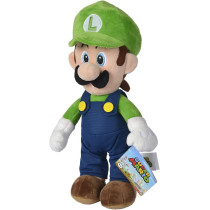 Simba 109231011 - Super Mario Luigi Pluschfigur, 30Cm, Kuschelweich, Nintendo, Charakter Aus Weltberuhmten Computerspiel, Ab Den Ersten Lebensmonaten Geeignet