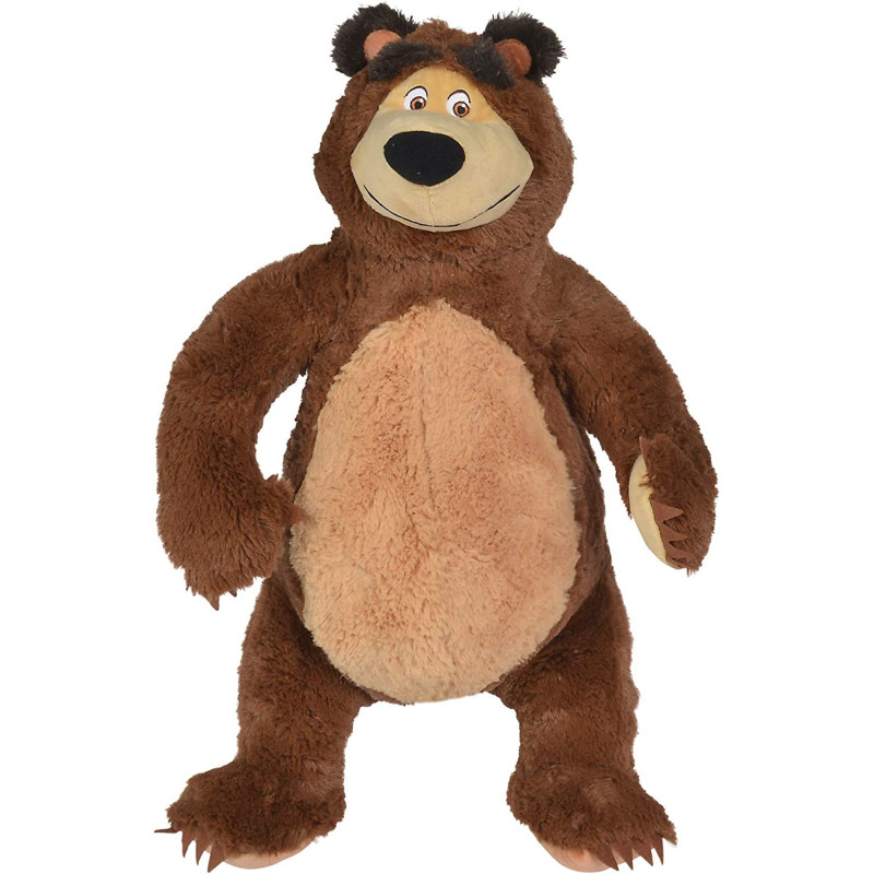 Simba Masha & The Bear 50Cm Plush Bear - 9309894 Brown