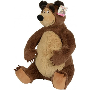 Simba Masha & The Bear 50Cm Plush Bear - 9309894 Brown