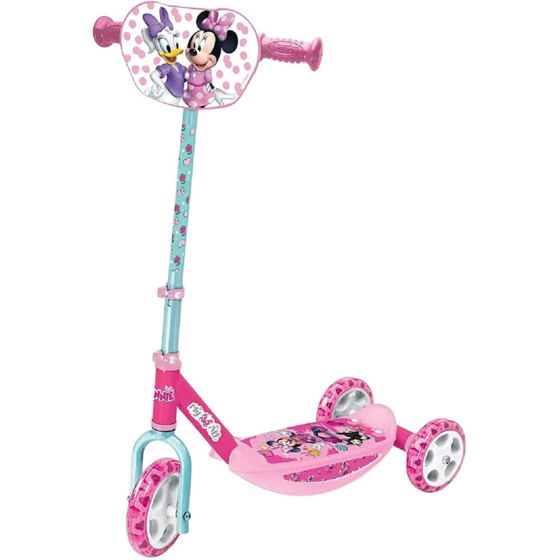 Simba Smoby Disney Minnie Mouse 3 Wheels Scooter, Multi-Colour