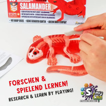 Slimy Experiment Set Salamander Original Slime Set, Slime Laboratory, Award Winning Stem/Mint Educational Toy, With Play Clay And Dicing Tool Toy From 6 Years, 38071