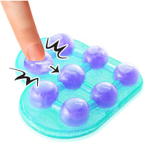 So Slime Fidget Pop Compact Fidget Toy Meets Squish + Push Around, Cool Sounds + Effects, 12 Styles, No Mess For Ages 6+, Multi-Coloured