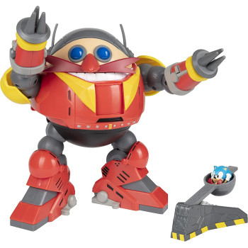 Sonic The Hedgehog Giant Eggman Robot Battle Set With Catapult
