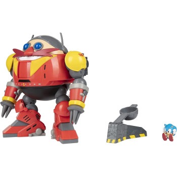 Sonic The Hedgehog Giant Eggman Robot Battle Set With Catapult