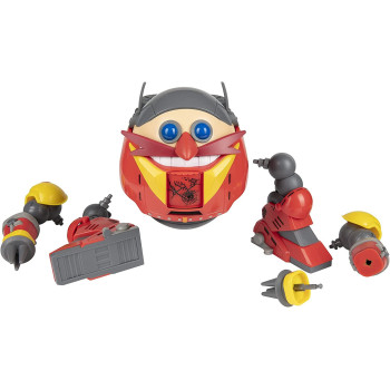 Sonic The Hedgehog Giant Eggman Robot Battle Set With Catapult