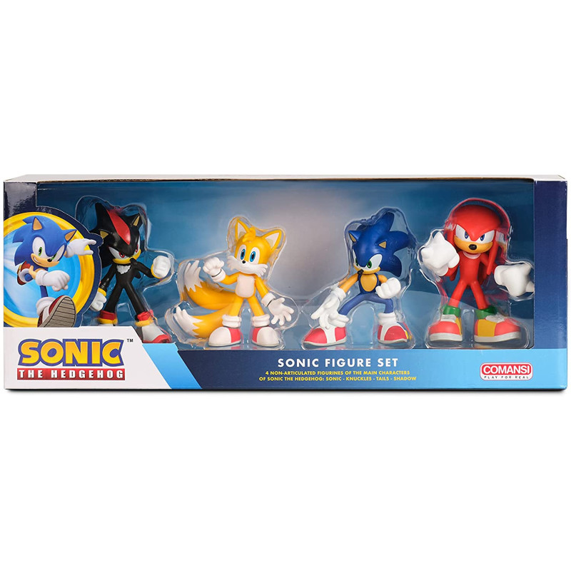 Sonic The Hedgehog Gift Box Set 4 Figurines