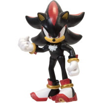 Sonic The Hedgehog Shadow Figure, 2.5" / 6Cm Articulated Shadow Action Figure, Authentic Collectible Toy With Pose Ability