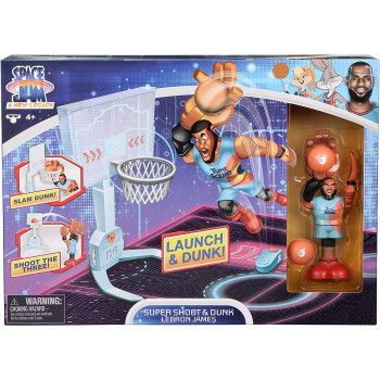 Space Jam: A New Legacy - Super Shoot & Dunk Playset With Lebron Figure