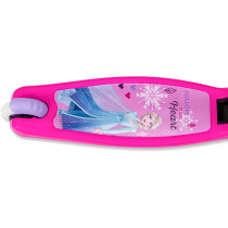 Spartan Disney Spiderman,Frozen,Minnie,Miceky,Cars,Princess 3-Wheel Light Up Scooter For Kids; Led Lighted Wheels, Adjustable Handlebars ,Advanced Technology For Increased Control,Stability & Balance- (Frozen)