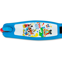 Spartan Disney Spiderman,Frozen,Minnie,Miceky,Cars,Princess 3-Wheel Light Up Scooter For Kids; Led Lighted Wheels, Adjustable Handlebars ,Advanced Technology For Increased Control,Stability & Balance- (Mickey)