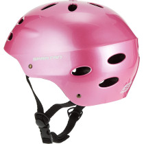 Spartan Multi-Sport Helmetventilationsafetylightweightskateboardcyclingroller Skaters Helmetyouth Scooter Helmetbicycle Helmet- L ( Pink)