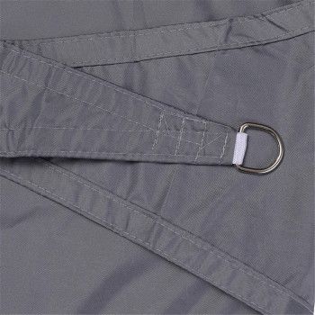 CLG Triangle Sun Shade Sail, Outdoor Swimming Pools Garden Patio, Waterproof 98% Anti-UV Sunscreen Awning Canopy, Various Sizes, Easy Clean