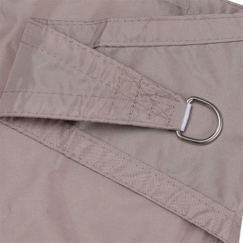 CLG Triangle Sun Shade Sail, Outdoor Swimming Pools Garden Patio, Waterproof 98% Anti-UV Sunscreen Awning Canopy, Various Sizes, Easy Clean