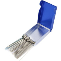 cuscoy Soldering Accessories, 21pcs Nozzle Nozzle, for Dredging the Contact Tip Soldering Pins