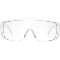 Cyxus Safety Glasses Goggles with Clear Lens Wind-Proof Protection Eyewear Professional Goggles Protect Your Eyes Transparent Frame