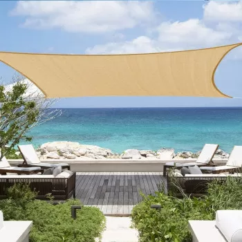 D&D Sun Shade Sail Canopy,...
