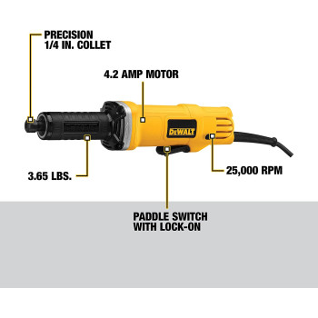 DEWALT Die Grinder, 1-1/2-Inch (DWE4887N)