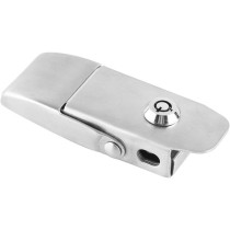 dingchi Stainless Steel Spring Toggle Latch Hasp Clamp Cabinet Locking Tool Hardware With Two Keys,Hasp Lock - Twist Knob Keyed Locking Hasp for Small Doors, Cabinets and More