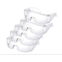 Safety Goggles Protective Goggles, Crystal Clear Eye Protection,Dust-Proof Breathable Laboratory Dust Proof Glasses, Splash Goggles for Unisex