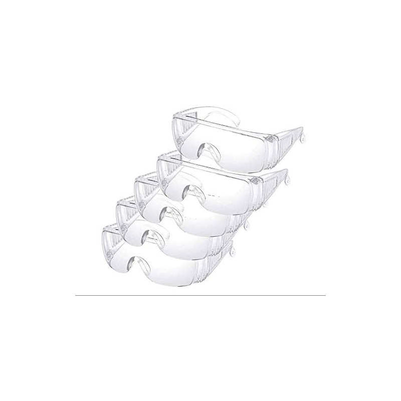Safety Goggles Protective Goggles, Crystal Clear Eye Protection,Dust-Proof Breathable Laboratory Dust Proof Glasses, Splash Goggles for Unisex