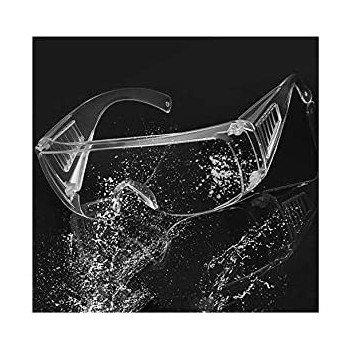 Safety Goggles Protective Goggles, Crystal Clear Eye Protection,Dust-Proof Breathable Laboratory Dust Proof Glasses, Splash Goggles for Unisex