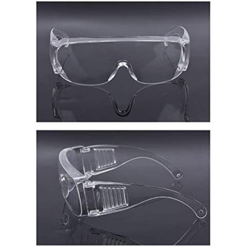 Safety Goggles Protective Goggles, Crystal Clear Eye Protection,Dust-Proof Breathable Laboratory Dust Proof Glasses, Splash Goggles for Unisex