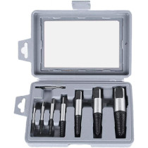 Everpert 8pcs Steel Damaged Screw Extractor Drill Bit Guide Set Broken Bolt Remover