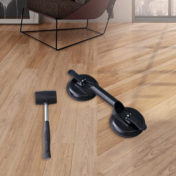 FCHO Glass Suction Cups Heavy Duty Aluminum Handle Glass Holder Hooks to Lift Large Glass/Moving Glass/Pad for Lifting/ Dent Fixer