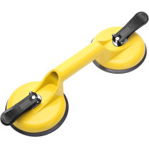 FCHO Heavy Duty Aluminum Vacuum Plate Handle Glass Suction Cups Holder