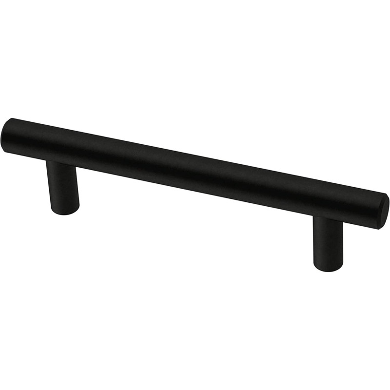 Franklin Brass BAR096Z-FB-B Bar 3-3/4 Inch Cabinet Pull, 3-3/4" (96mm), Matte Black
