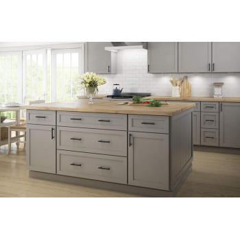 Franklin Brass BAR096Z-FB-B Bar 3-3/4 Inch Cabinet Pull, 3-3/4" (96mm), Matte Black