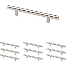 Franklin Brass P01026-SS-B 5-1/16" (128mm) Center Bar Pull,Brushed Steel, 10 Count