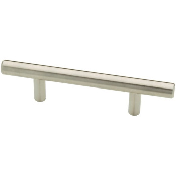 Franklin Brass P15510-SS-B 3" (76mm) Center Bar Pull, 10-Pack, Brushed Steel, 10 Count