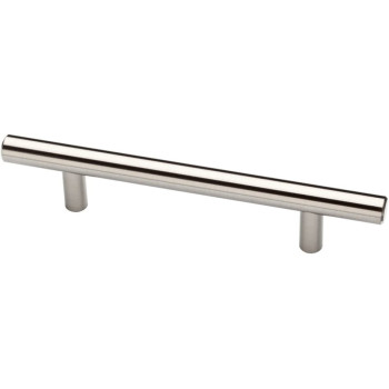 Franklin Brass P35304K-SS-B1 Bar Pull Handle, 4 (102mm), Brushed Steel, 25 Count
