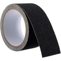 5M Roll of Anti Slip Tape Stickers for Stairs Decking Strips For Stair Floor Bathroom Self Adhesive(Black)