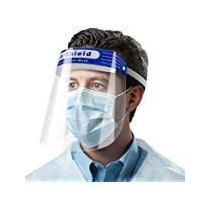 5pcs 3M Adhesive Safety Face Shield Full Protection Cap Wide Visor Resistant Spitting Anti-Fog Lens, Lightweight Adjustable Transparent Face Shield for Men Women (5 PCS) HARDWAREUAE