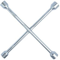 Auto Car Van Truck Tire Tyre Cross Lug 4 Way Nut Wrench