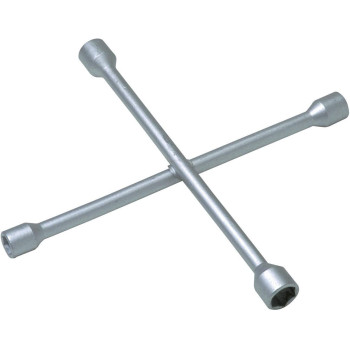 Auto Car Van Truck Tire Tyre Cross Lug 4 Way Nut Wrench