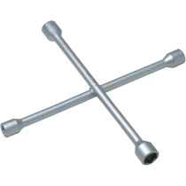 Auto Car Van Truck Tire Tyre Cross Lug 4 Way Nut Wrench