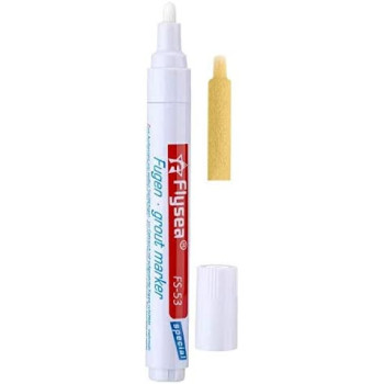 Grout Tile Pen Rejuvenate Grout Restorer Pen Renew Repair Marker for Tile Wall Floor Outus (White)