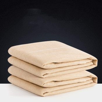 GHHZZQ Balcony Privacy Screen, Permeable Balcony Cover, Sunblock Shade Cloth, Sun Shade Sail for Pool Pergola Swimming Pool (Color : Beige, Size : 3x3m)