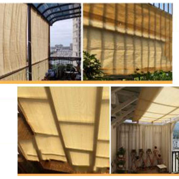 GHHZZQ Shade Net Garden Shade Mesh Cloth Windproof Sun Protection Carport Patio, 2 Colors, Customizable