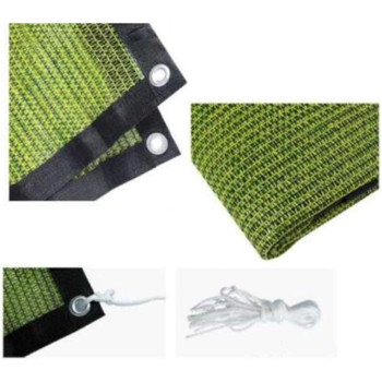 GHHZZQ Shade Net Garden Shade Mesh Cloth Windproof Sun Protection Carport Patio, 2 Colors, Customizable