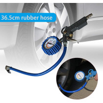 happgrand Multi-functional Car Truck Air Tire Pressure Inflator Gauge Dial Meter Vehicle Tester Tyre Inflation Gun Monitoring Tool