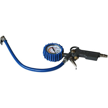 happgrand Multi-functional Car Truck Air Tire Pressure Inflator Gauge Dial Meter Vehicle Tester Tyre Inflation Gun Monitoring Tool