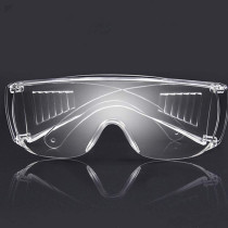HEALLILY Safety Glasses Protective Transparent Goggles Anti Fog Anti Splash Goggles 2pcs Eye Face Shield for Women Men Outdoor Working