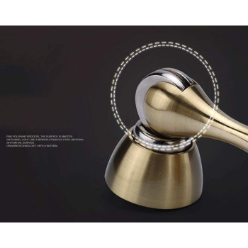 HFWJHH Stainless steel door stopper, anti-theft glass door suction floor mounted magnetic door stopper (two products) (Color : Silver)